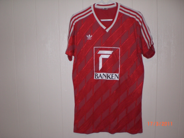 maillot équipe de rosenborg bk exterieur 1987 pas cher