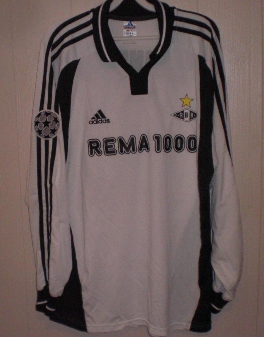 maillot équipe de rosenborg bk réplique 2000 pas cher