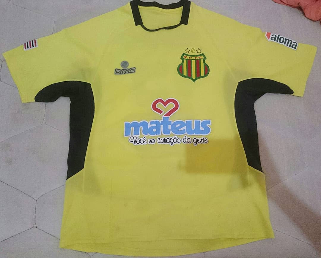 maillot équipe de sampaio corrêa fc gardien 2009 pas cher