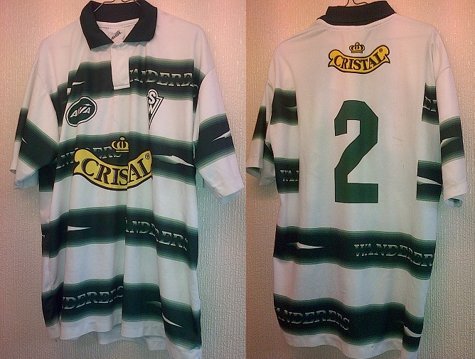 maillot équipe de santiago wanderers exterieur 1999 pas cher