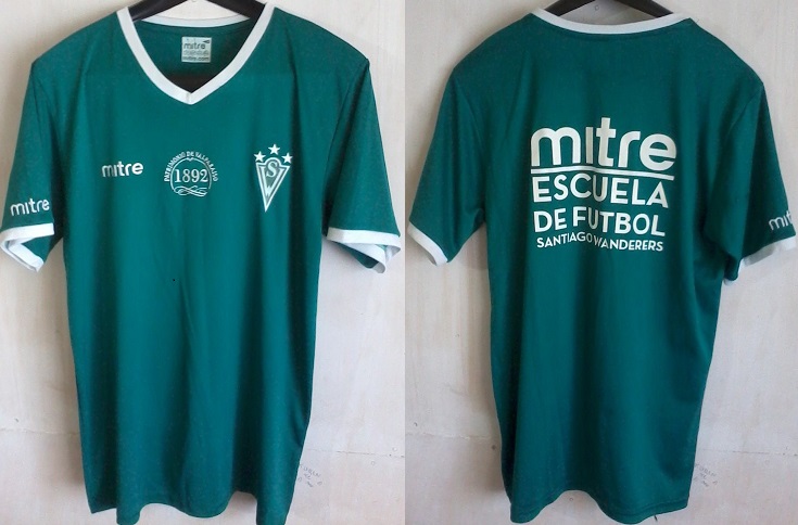 maillot équipe de santiago wanderers particulier 2004-2013 pas cher