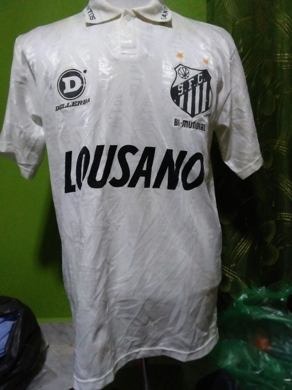 maillot équipe de santos fc domicile 1994 rétro