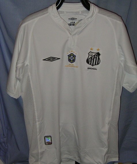 maillot équipe de santos fc domicile 2002-2003 rétro