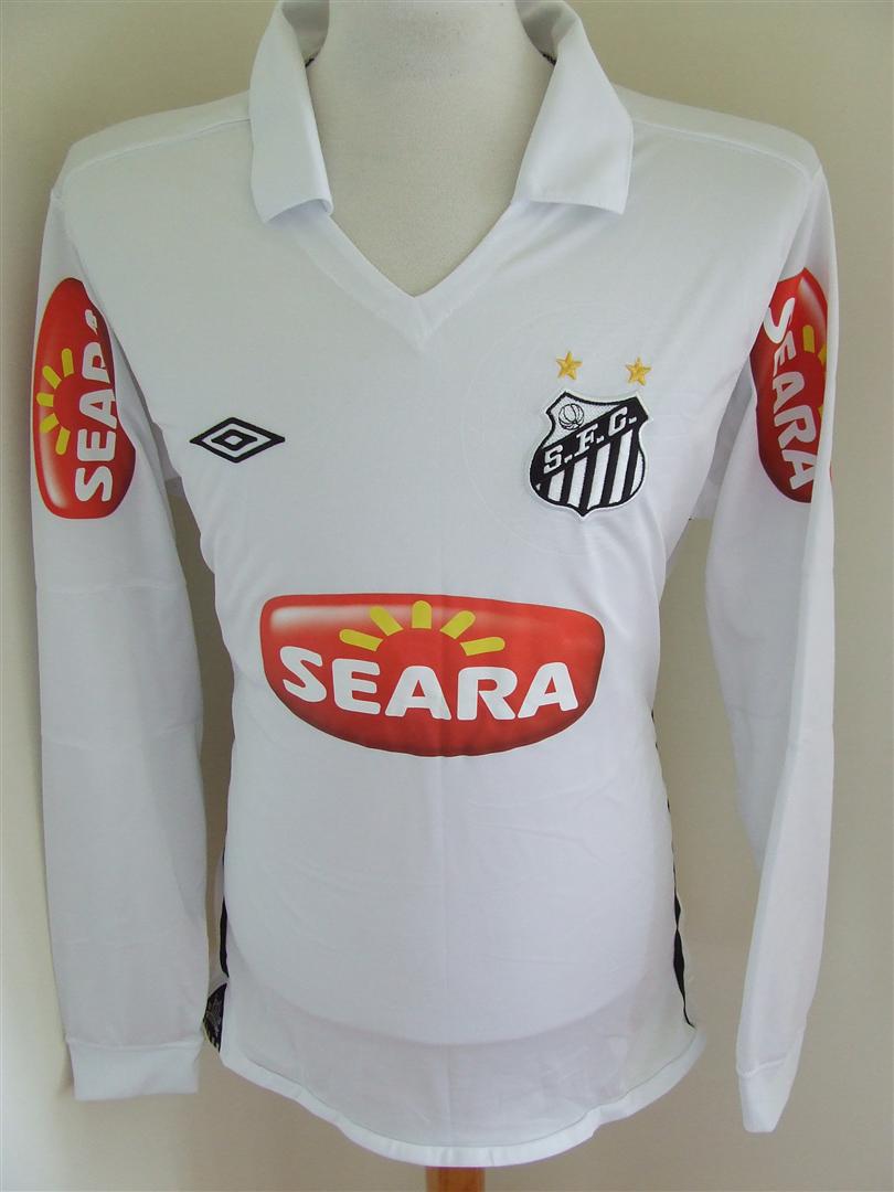 maillot équipe de santos fc domicile 2010 rétro