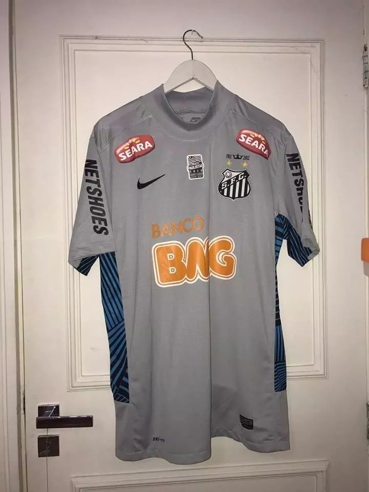 maillot équipe de santos fc gardien 2012-2013 rétro