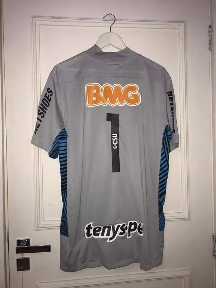 maillot équipe de santos fc gardien 2012-2013 rétro