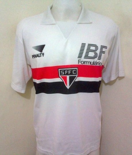 maillot équipe de são paulo fc domicile 1991 pas cher