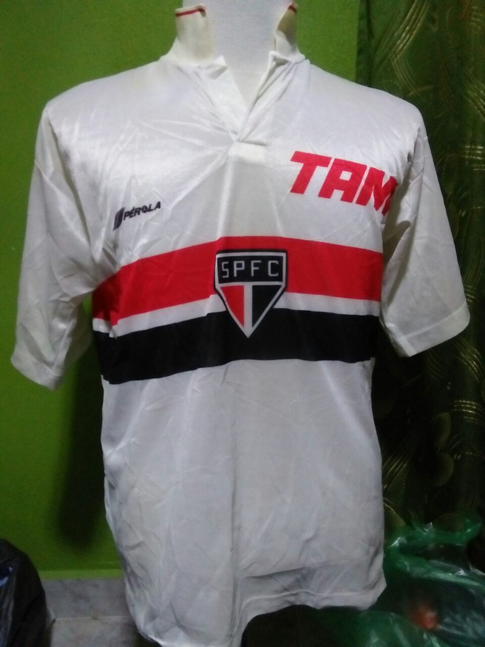 maillot équipe de são paulo fc domicile 1995 rétro