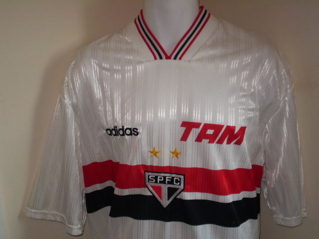 maillot équipe de são paulo fc domicile 2000-2002 rétro