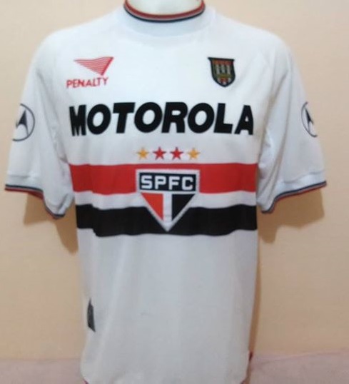 maillot équipe de são paulo fc domicile 2000 rétro