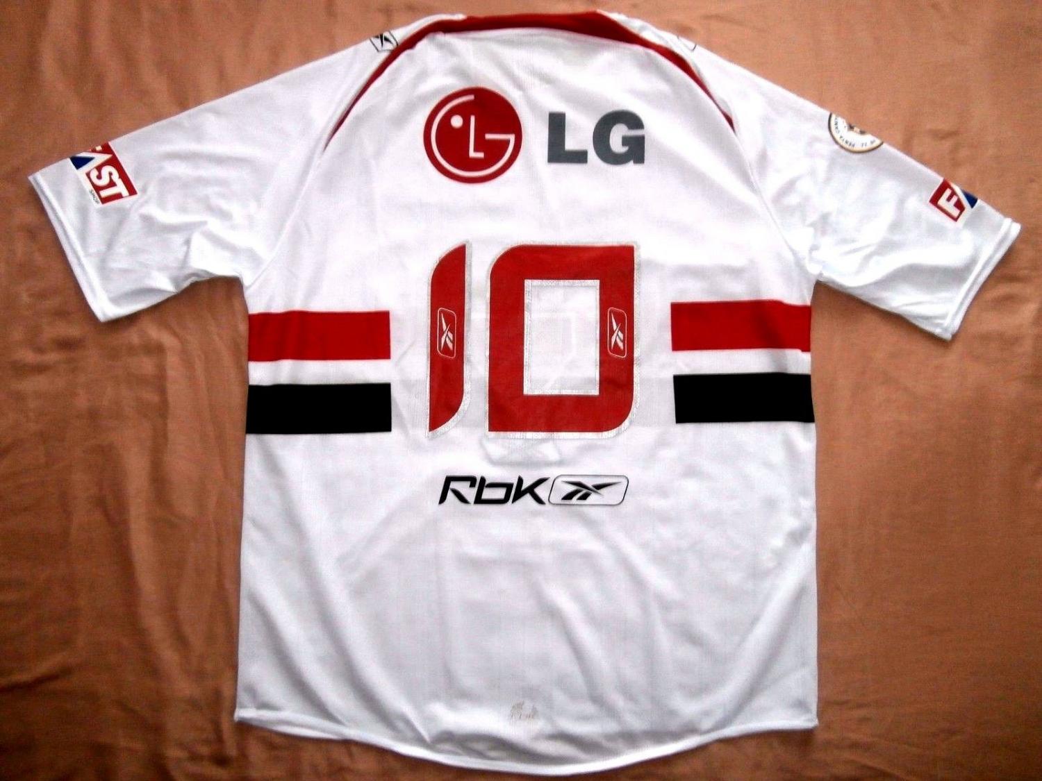 maillot équipe de são paulo fc domicile 2008 rétro