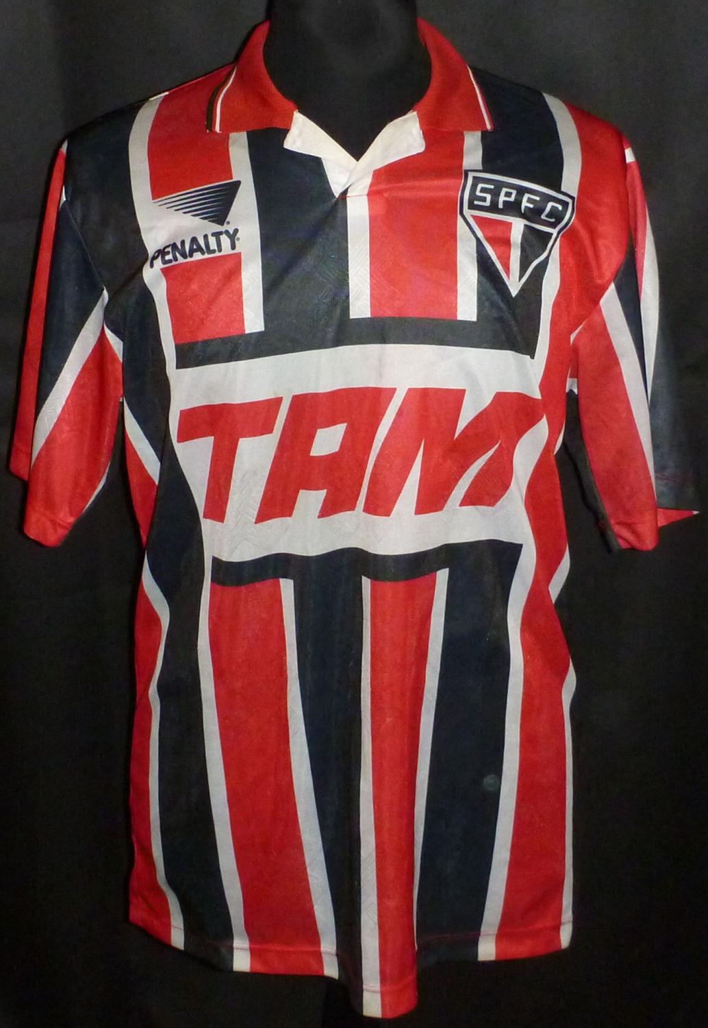 maillot équipe de são paulo fc exterieur 1993-1994 rétro