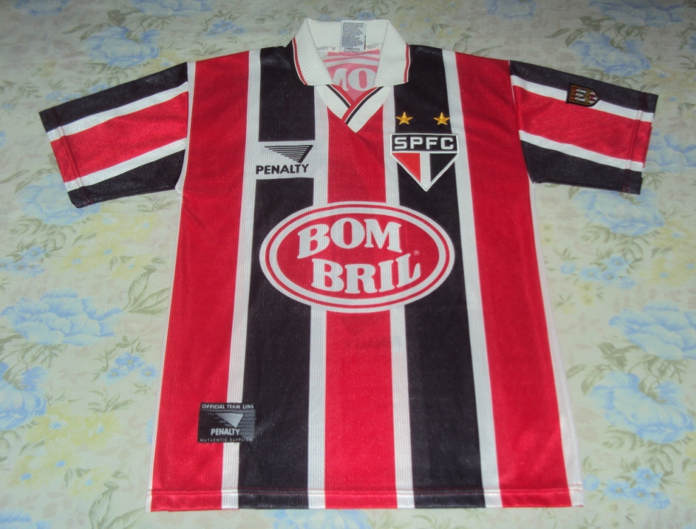 maillot équipe de são paulo fc exterieur 1999 rétro