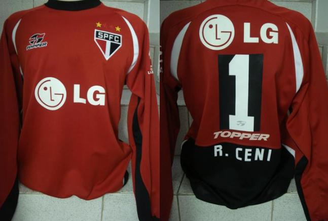 maillot équipe de são paulo fc gardien 2004 rétro