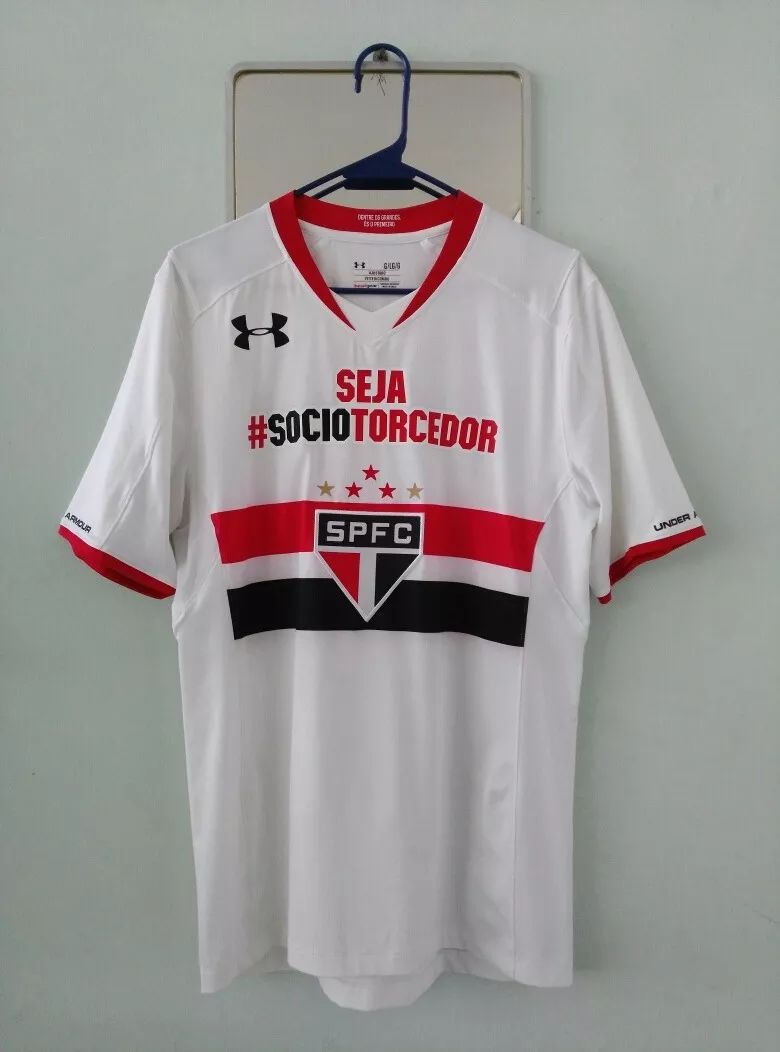 maillot équipe de são paulo fc particulier 2015-2016 rétro