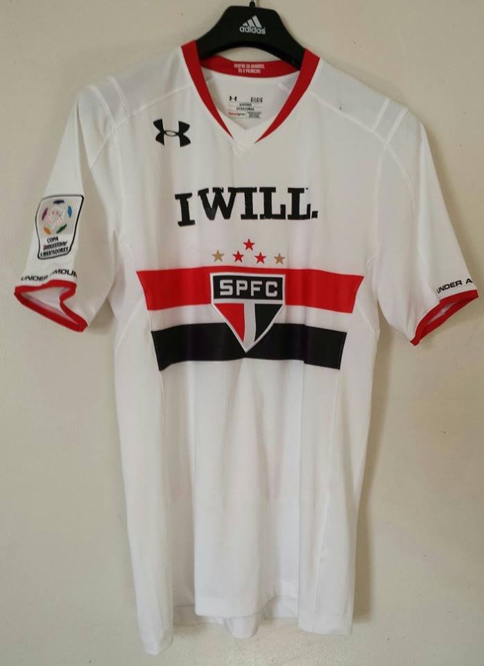 maillot équipe de são paulo fc réplique 2015 rétro