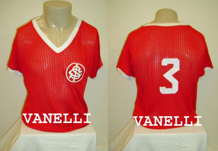 maillot équipe de sc internacional domicile 1975 pas cher