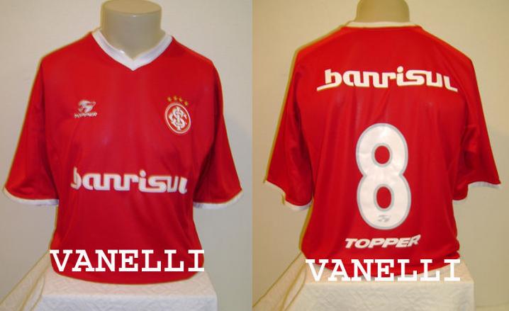 maillot équipe de sc internacional domicile 2001 pas cher