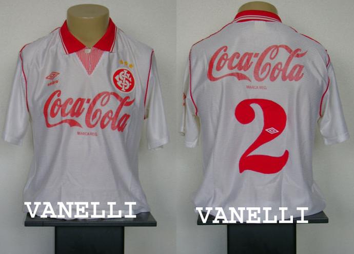 maillot équipe de sc internacional exterieur 1991 pas cher