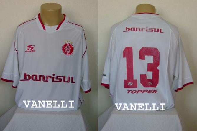 maillot équipe de sc internacional exterieur 2003 pas cher