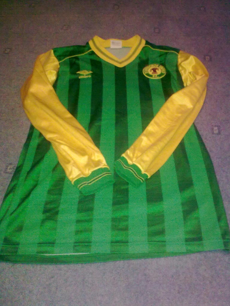 maillot équipe de scunthorpe united exterieur 1983-1985 rétro