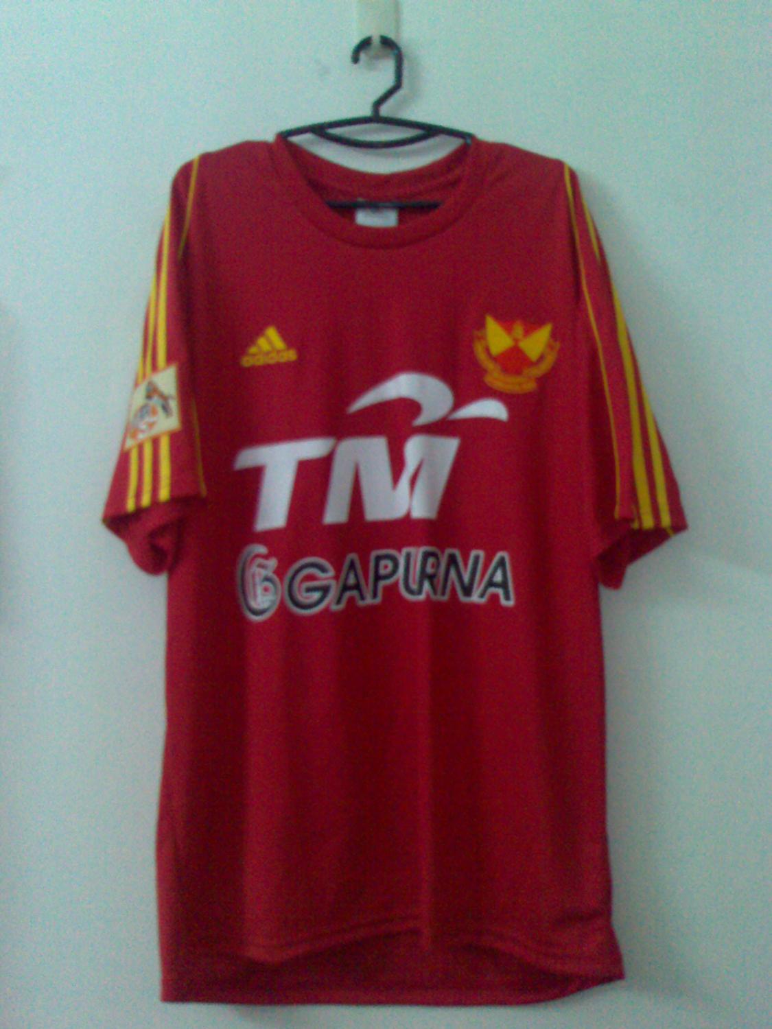 maillot équipe de selangor fa domicile 2006 rétro