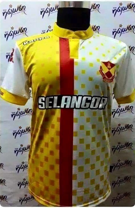 maillot équipe de selangor fa exterieur 2015 rétro