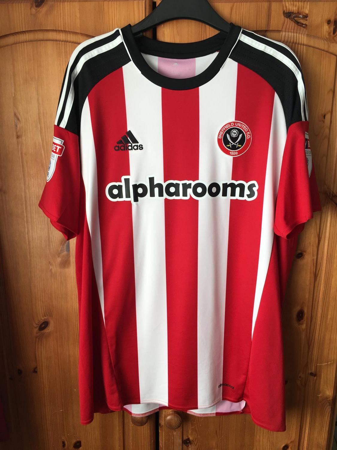 maillot équipe de sheffield united domicile 2016-2017 pas cher