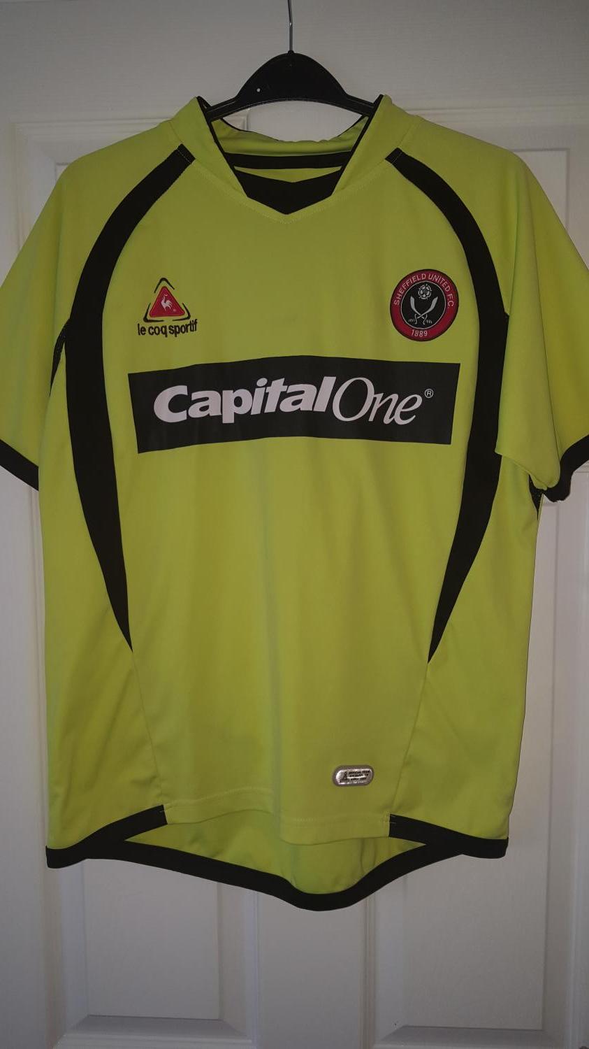 maillot équipe de sheffield united exterieur 2007-2008 rétro