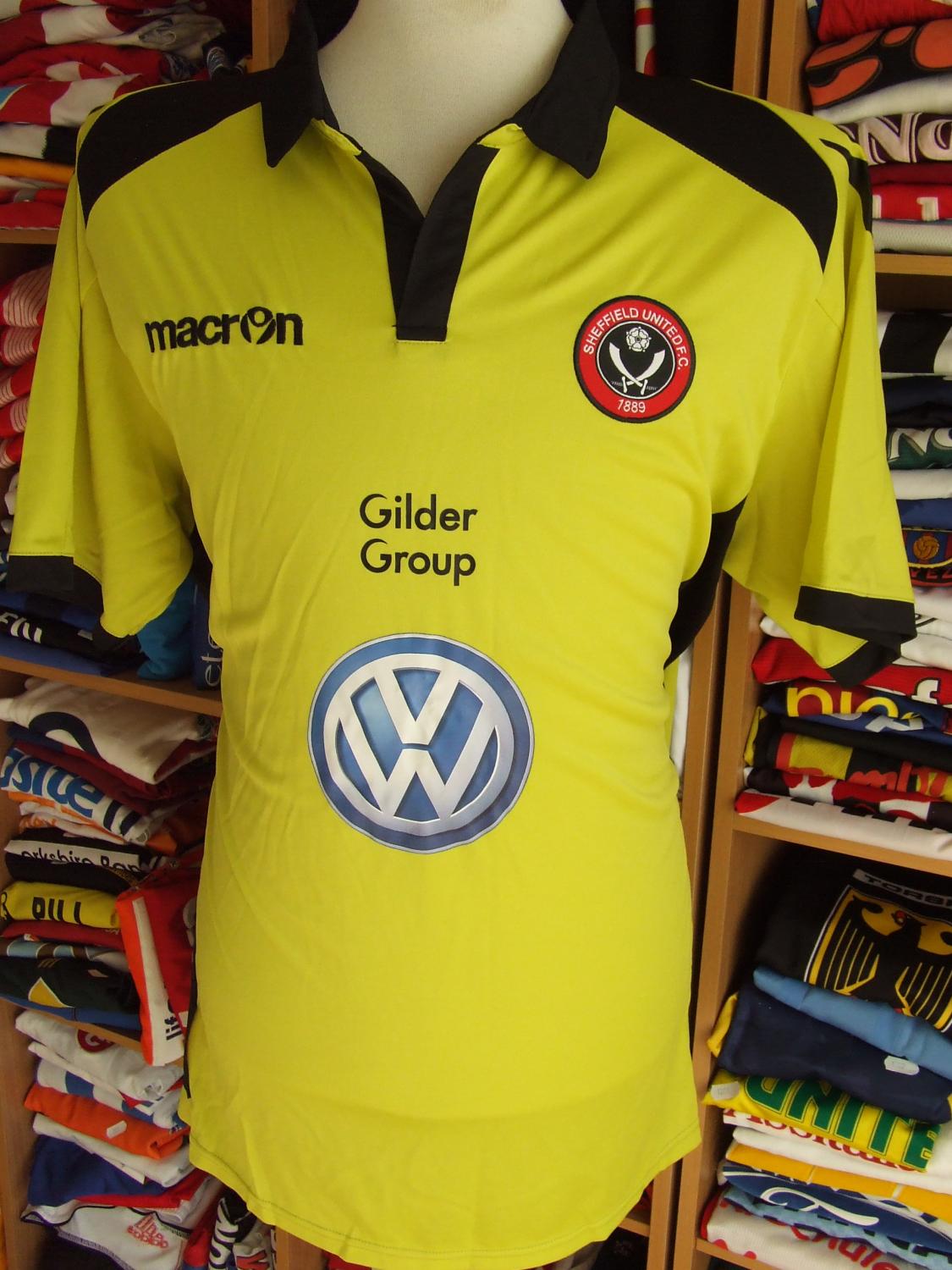 maillot équipe de sheffield united exterieur 2011-2012 rétro