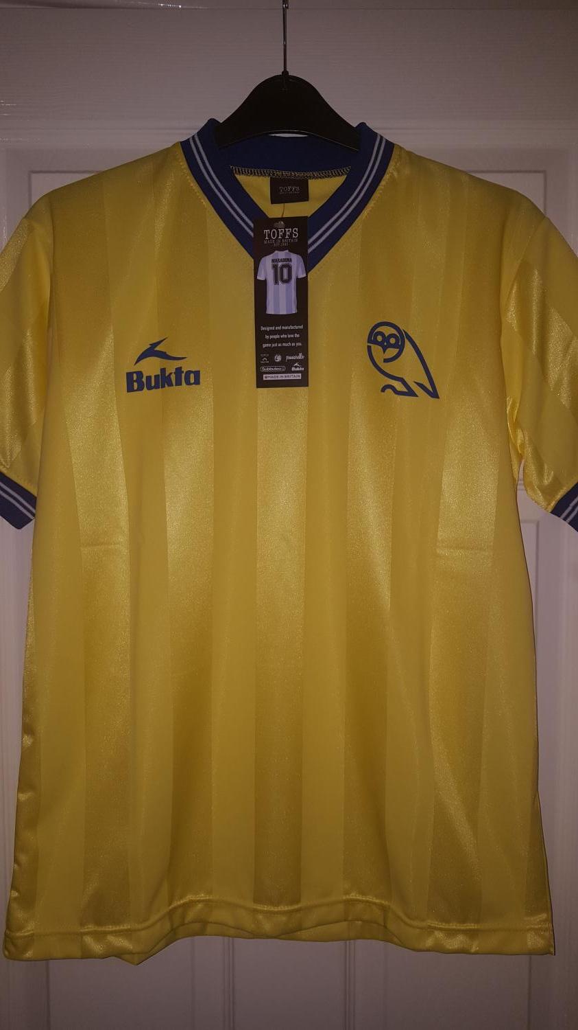 maillot équipe de sheffield wednesday réplique 1983-1984 pas cher