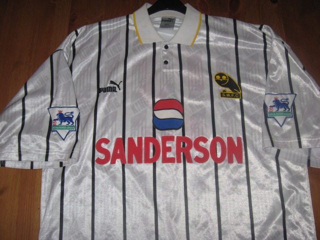 maillot équipe de sheffield wednesday third 1993-1994 pas cher