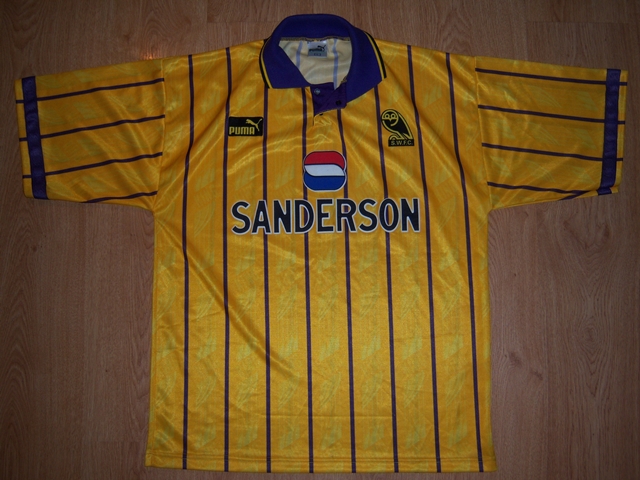 maillot équipe de sheffield wednesday third 1994-1995 pas cher