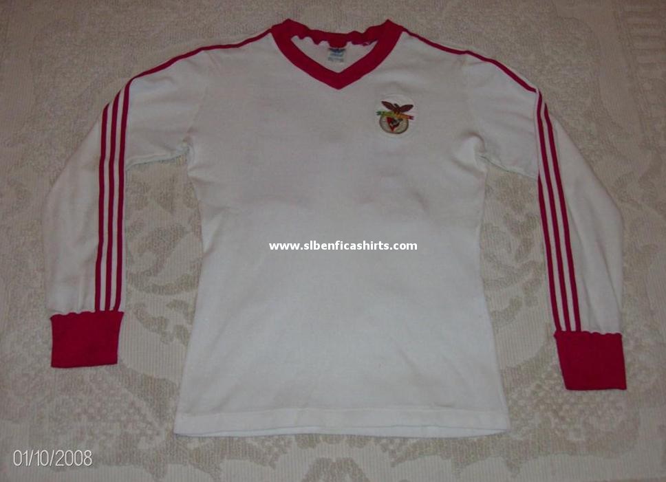 maillot équipe de sl benfica exterieur 1978 pas cher