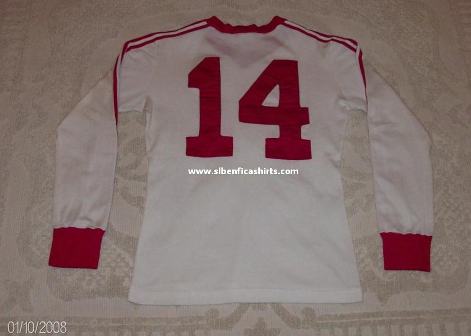 maillot équipe de sl benfica exterieur 1978 pas cher