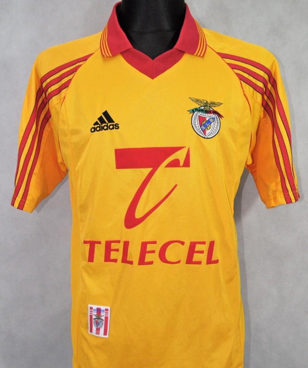 maillot équipe de sl benfica exterieur 1998-1999 pas cher