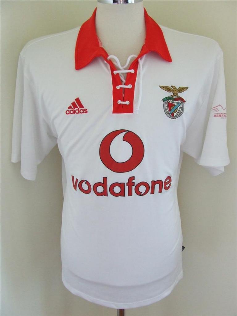 maillot équipe de sl benfica exterieur 2003-2004 pas cher