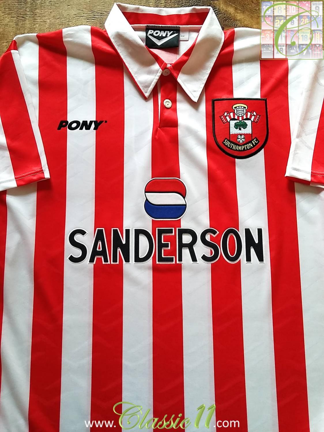 maillot équipe de southampton fc domicile 1995-1997 pas cher