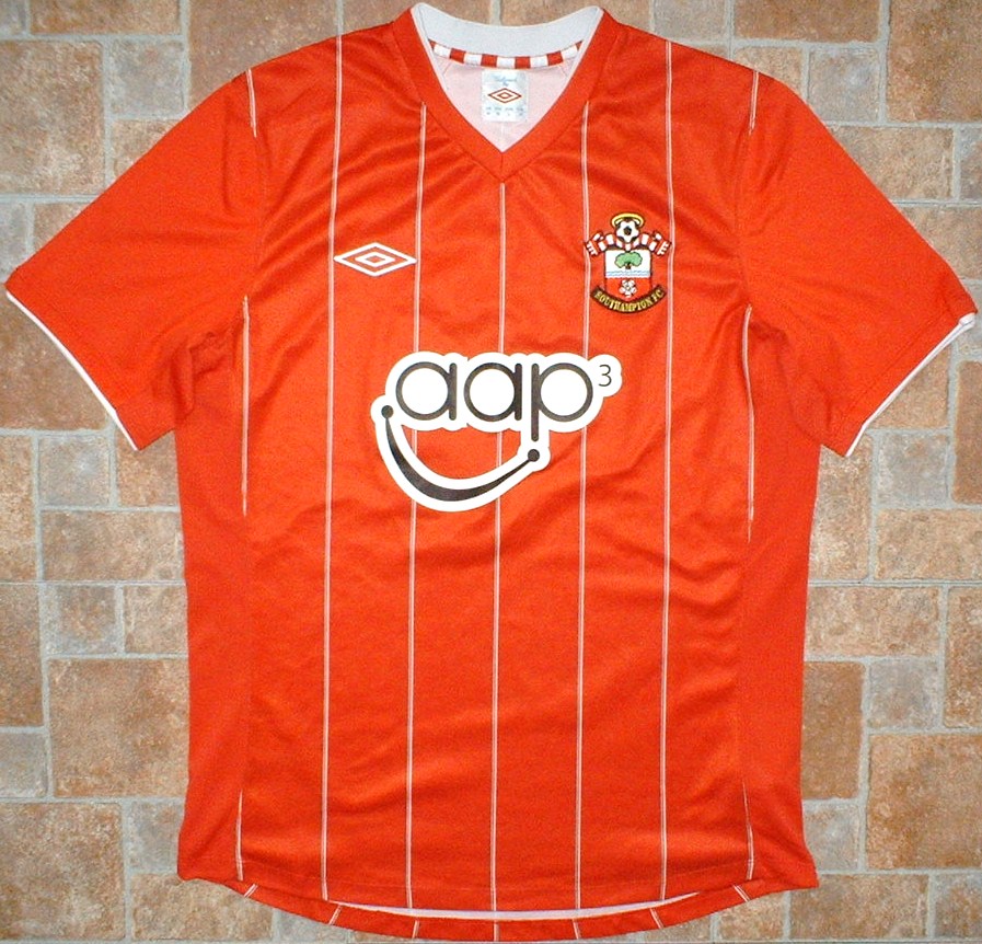 maillot équipe de southampton fc domicile 2012-2013 rétro