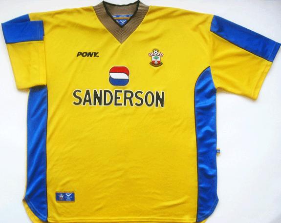 maillot équipe de southampton fc exterieur 1998-1999 pas cher