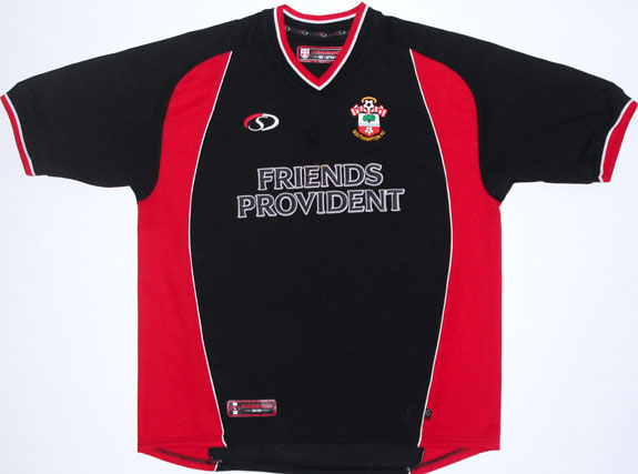 maillot équipe de southampton fc exterieur 2001-2002 pas cher