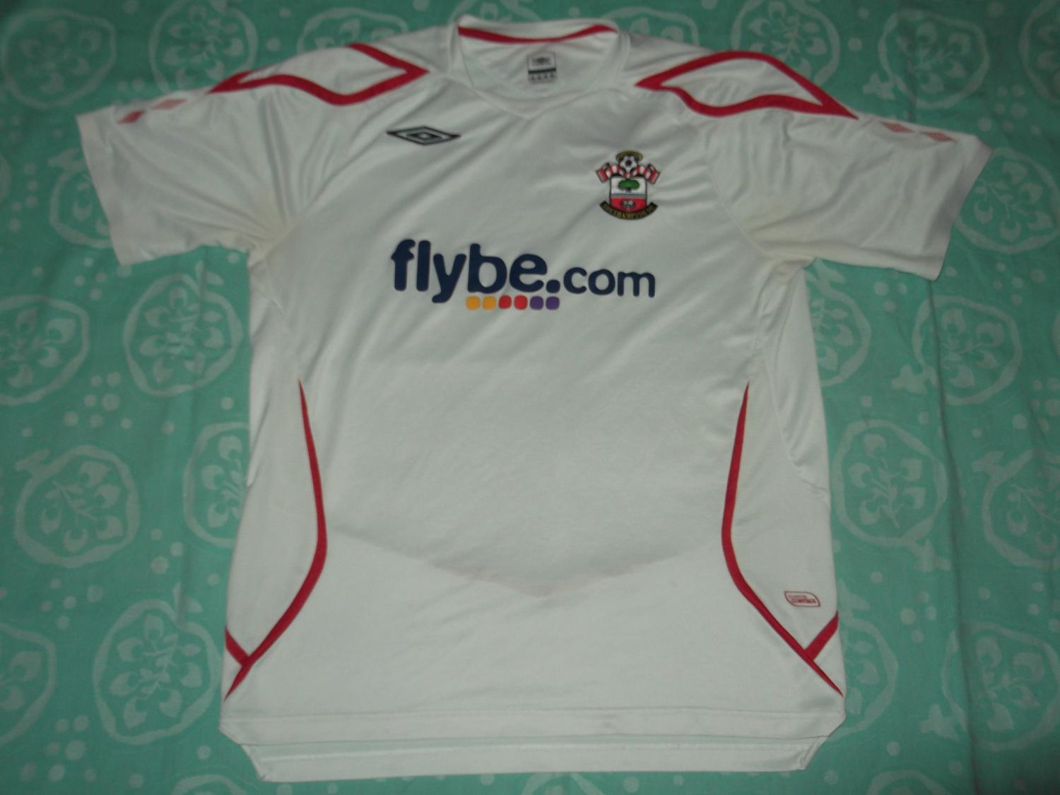 maillot équipe de southampton fc réplique 2008-2010 rétro