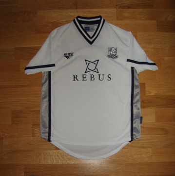 maillot équipe de southend united exterieur 2001-2002 rétro