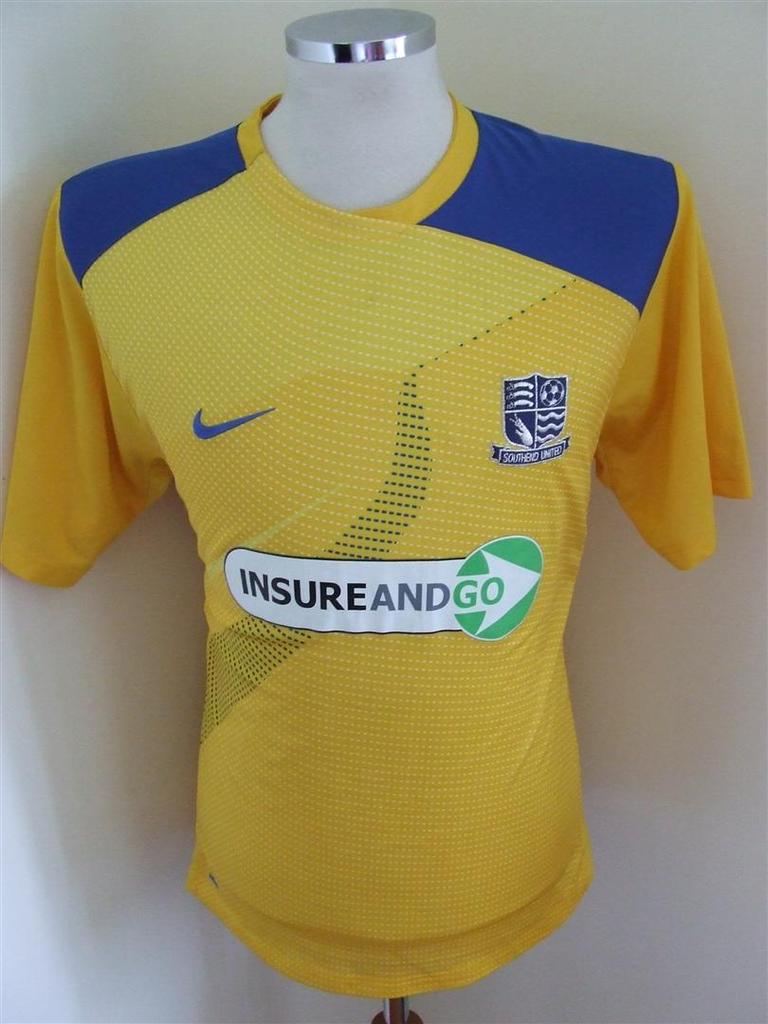 maillot équipe de southend united third 2008-2009 rétro