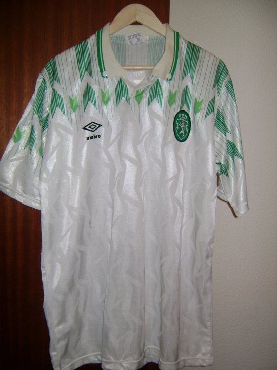 maillot équipe de sporting cp exterieur 1990-1991 pas cher