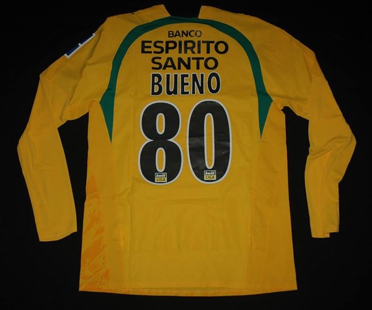 maillot équipe de sporting cp exterieur 2006-2007 pas cher