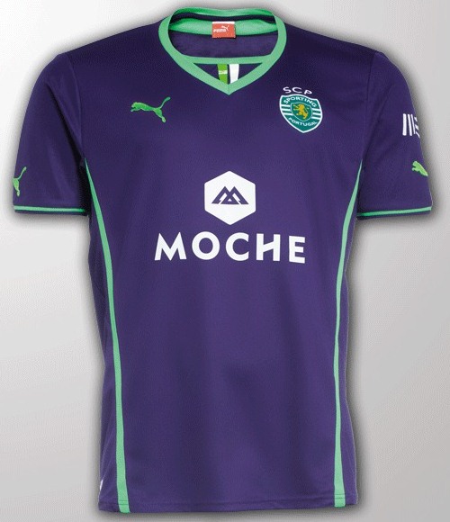 maillot équipe de sporting cp exterieur 2013-2014 pas cher