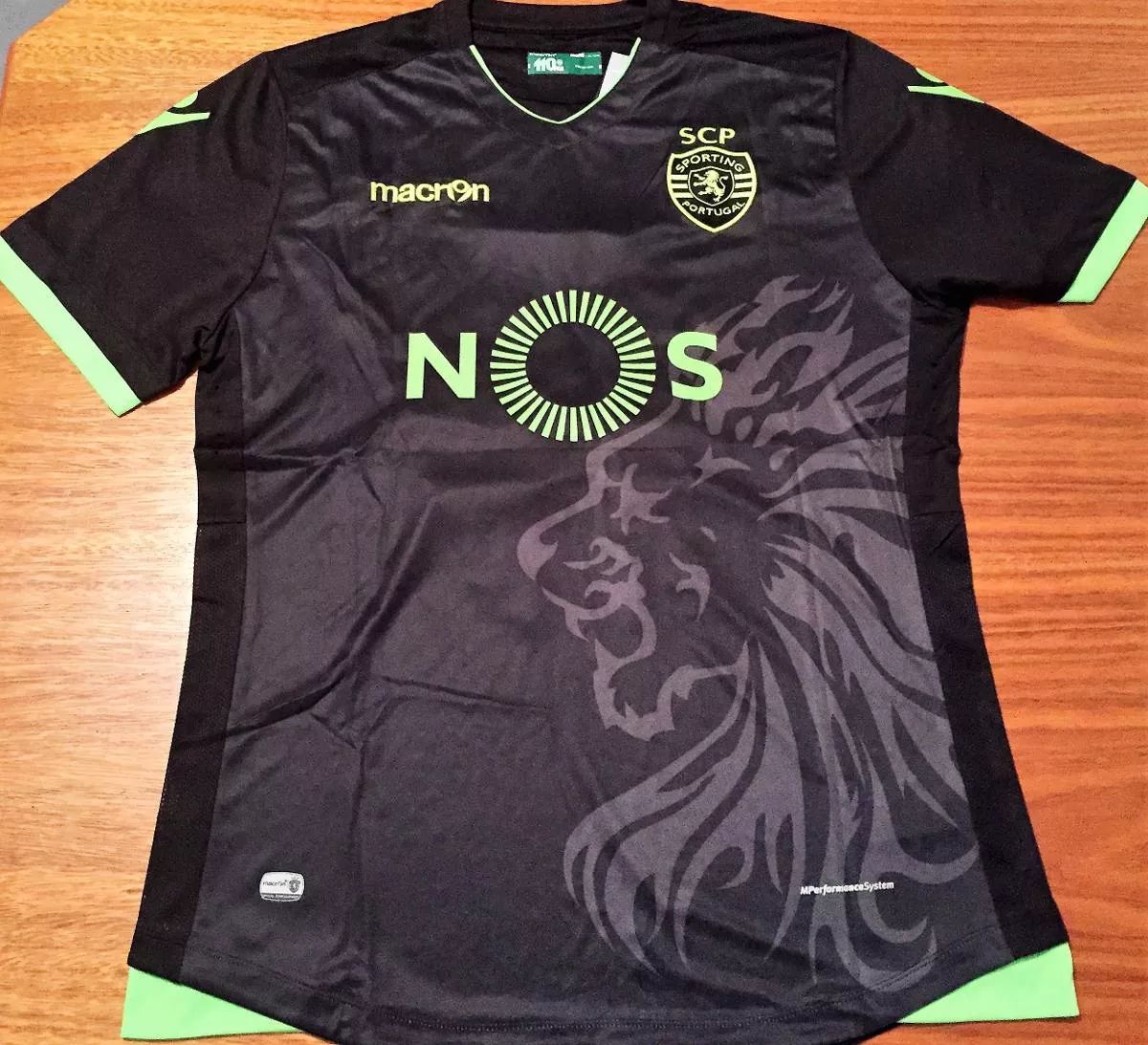 maillot équipe de sporting cp exterieur 2016-2017 pas cher