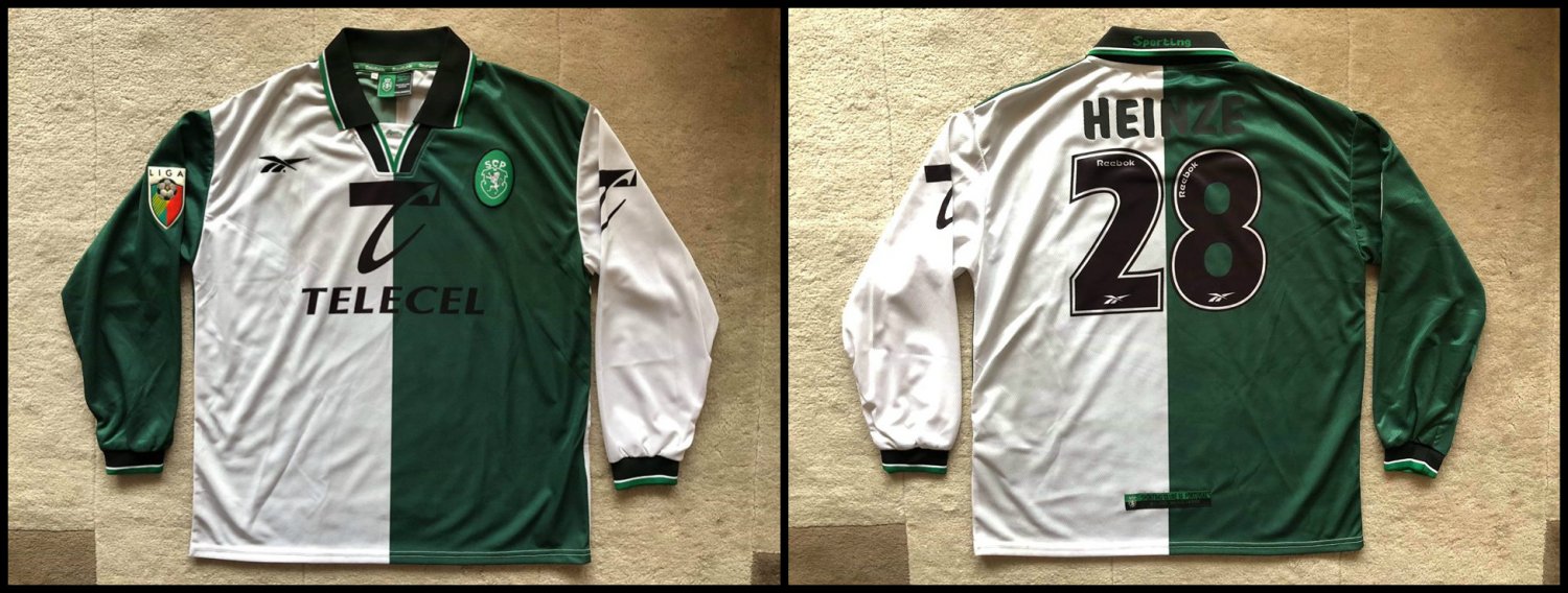 maillot équipe de sporting cp third 1998-1999 pas cher