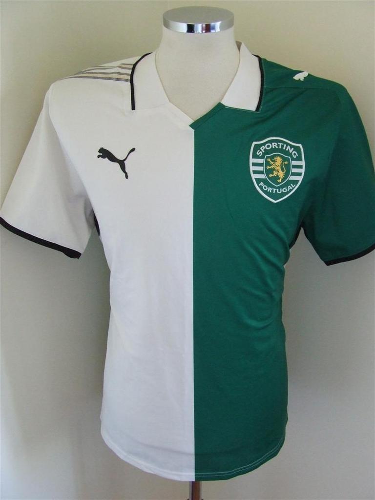 maillot équipe de sporting cp third 2008-2009 pas cher